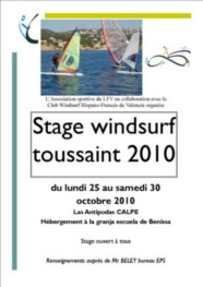 Stage Calpe 2010