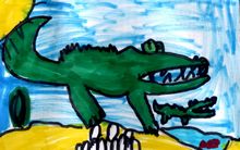 Crocodile - Cocodrilo